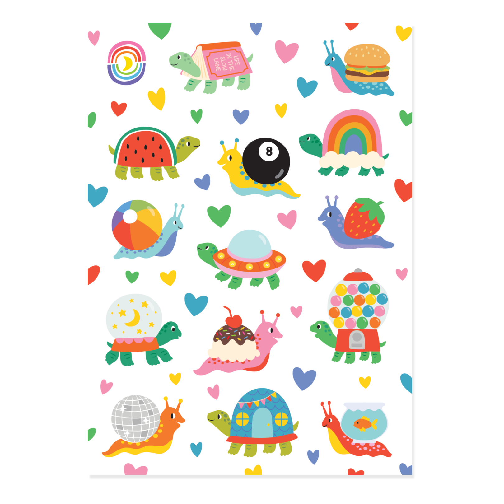 Sweet Shellters Sticker Sheet