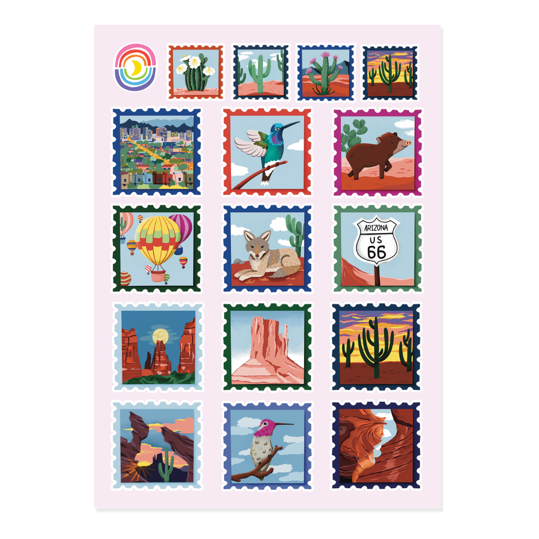 Arizona Days Sticker Sheet