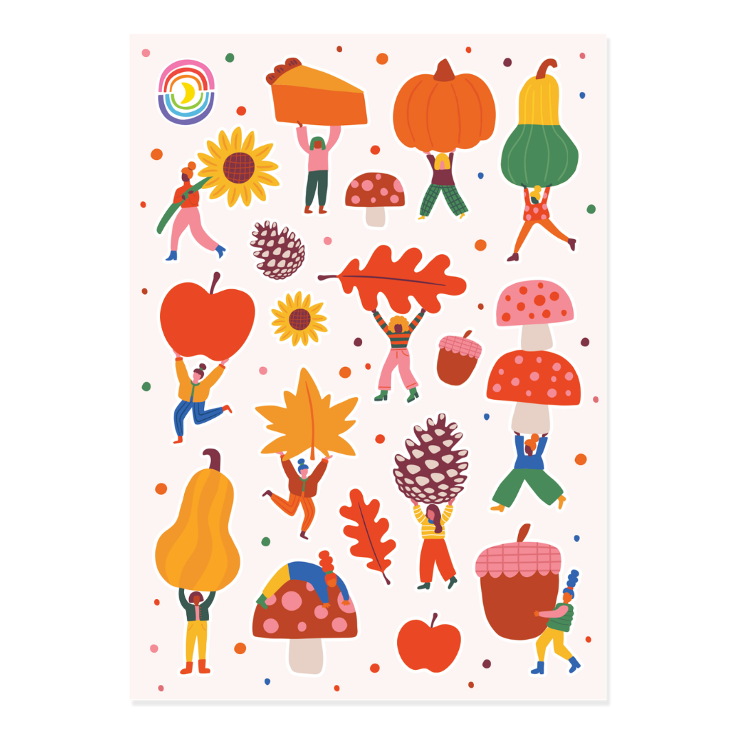Fall Haul Sticker Sheet