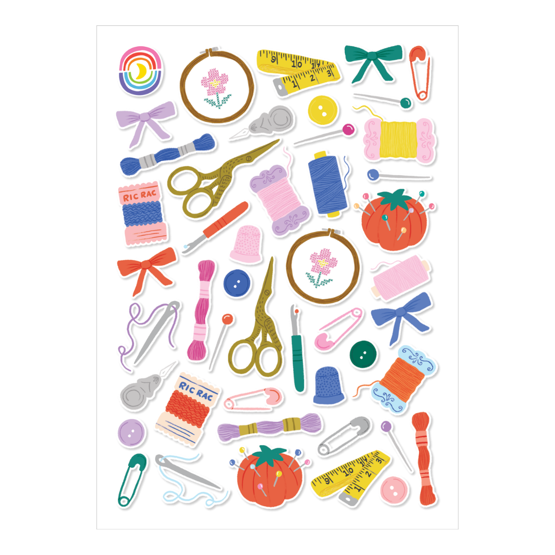 Sew You Say Sticker Sheet