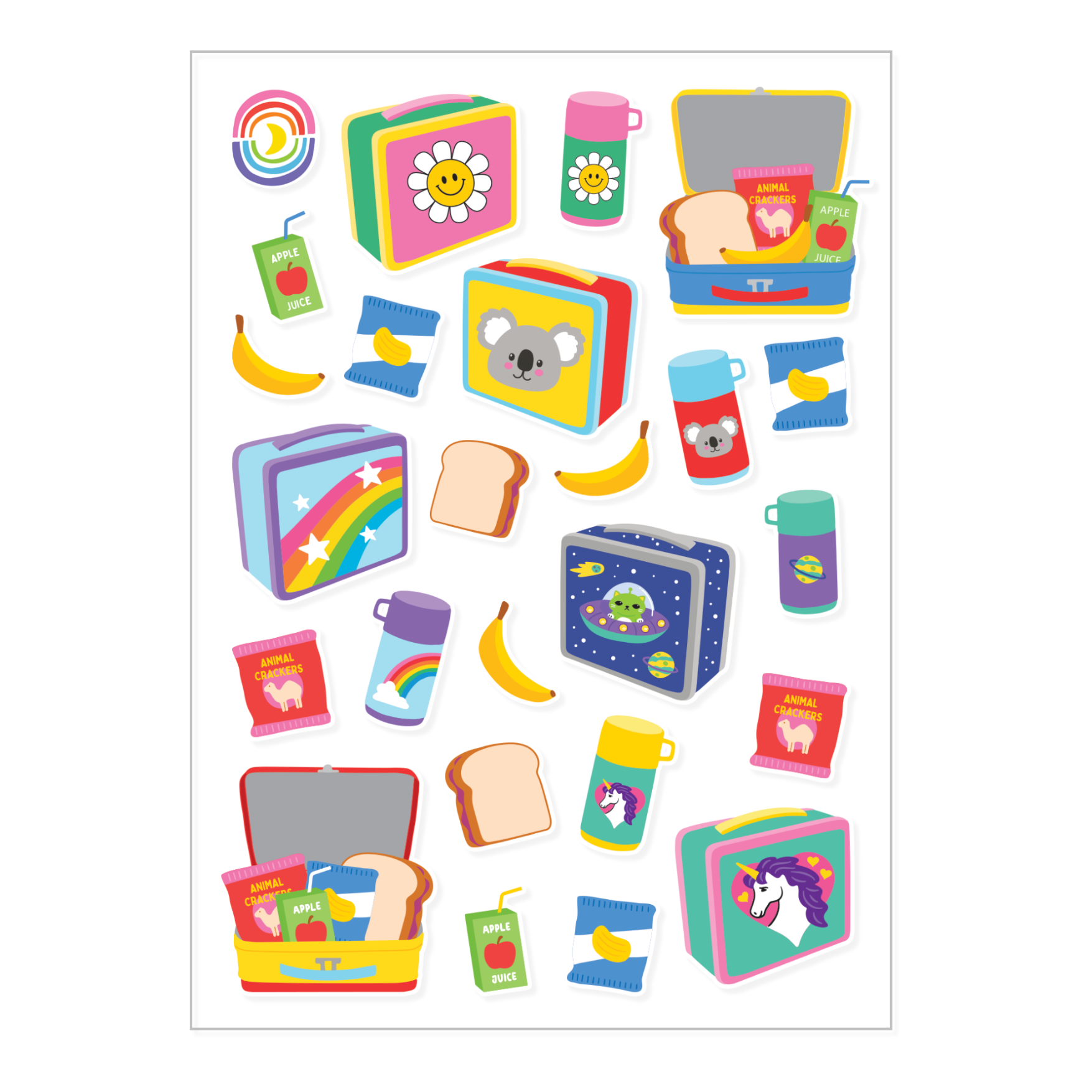 Lunch Together Sticker Sheet