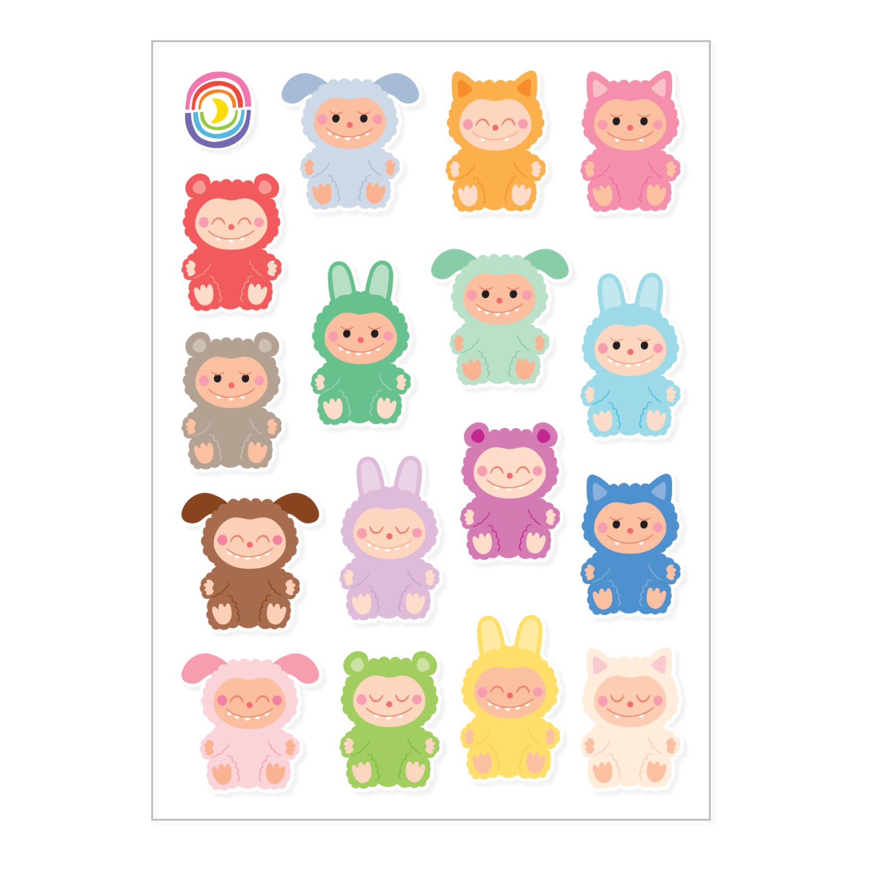Mobobos Sticker Sheet