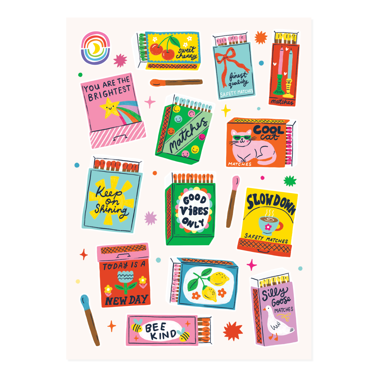 Perfect Match Sticker Sheet