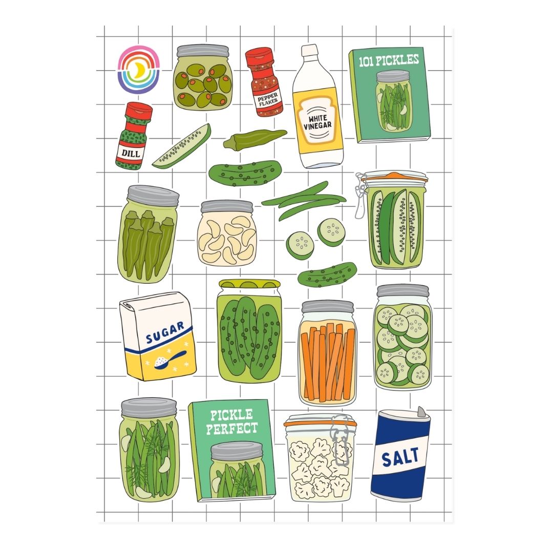 Brine Time Sticker Sheet