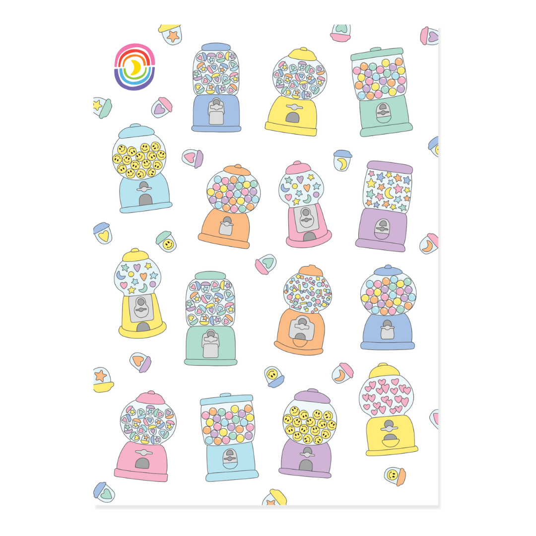 Gumball Dreams Sticker Sheet