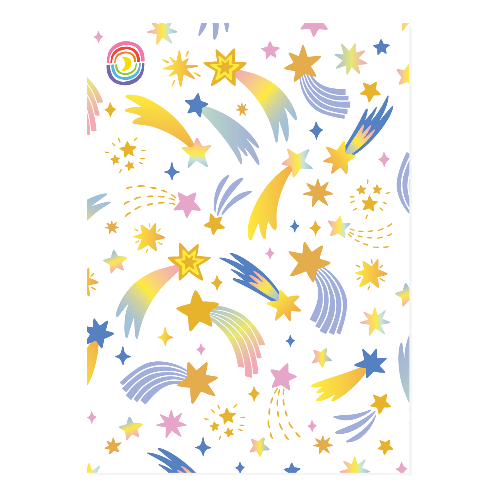 Make a Wish Gold Foil Sticker Sheet