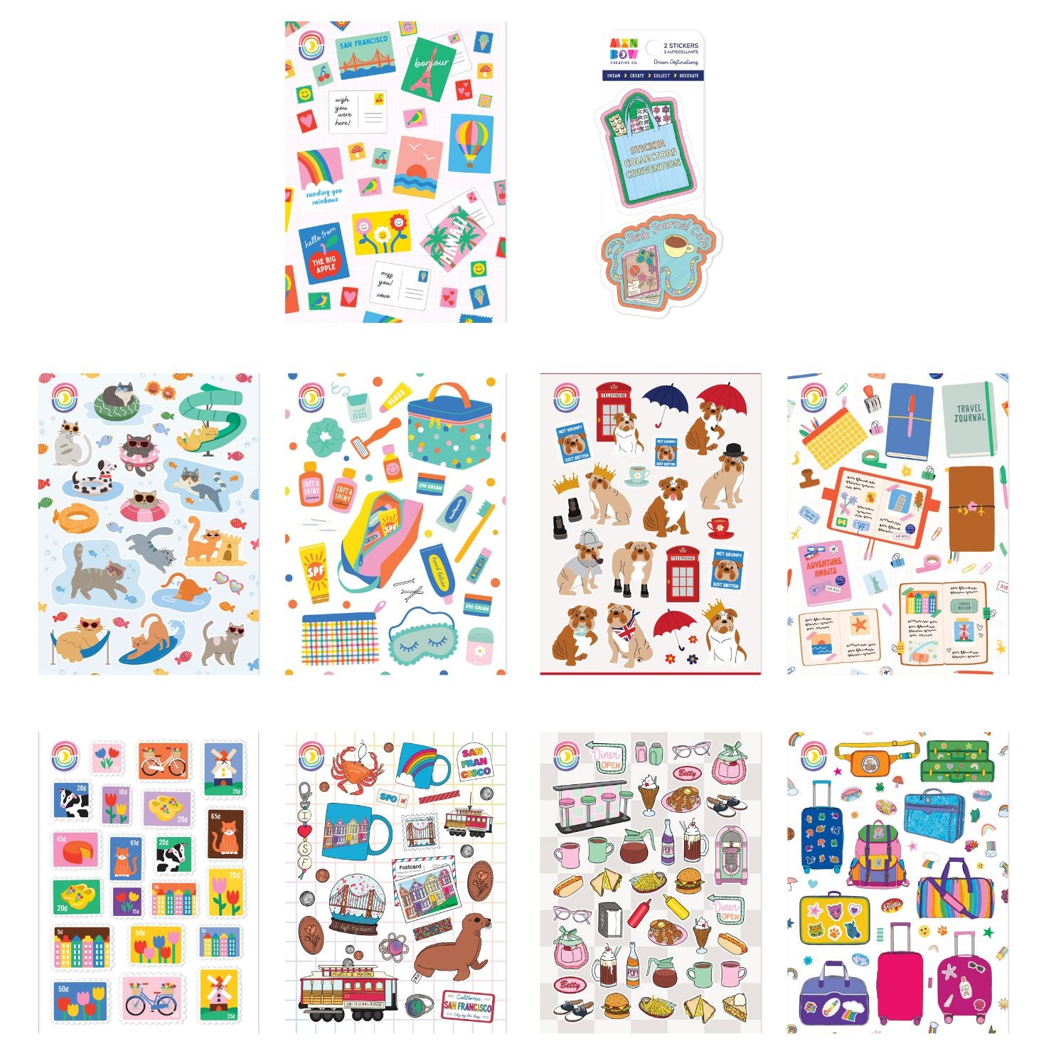 June 2025 Adult Pack Bundle: Around the World