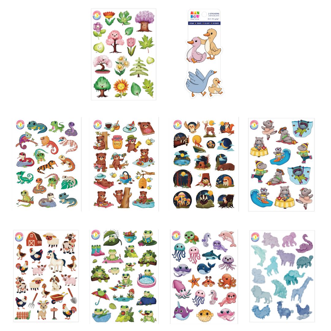 April 2025 Kids Pack Bundle: Animals & Nature