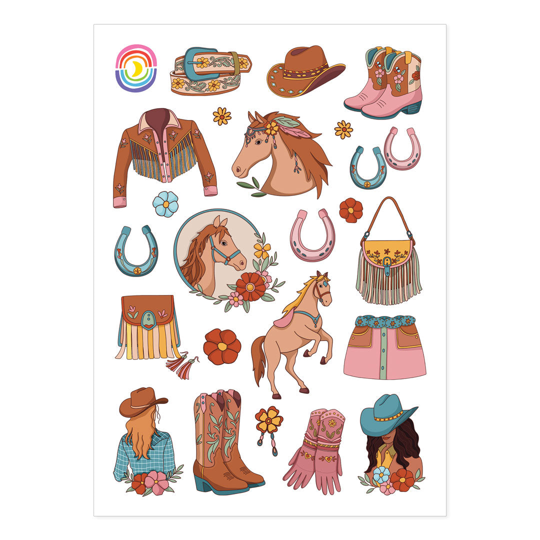 Jillaroo Sticker Sheet