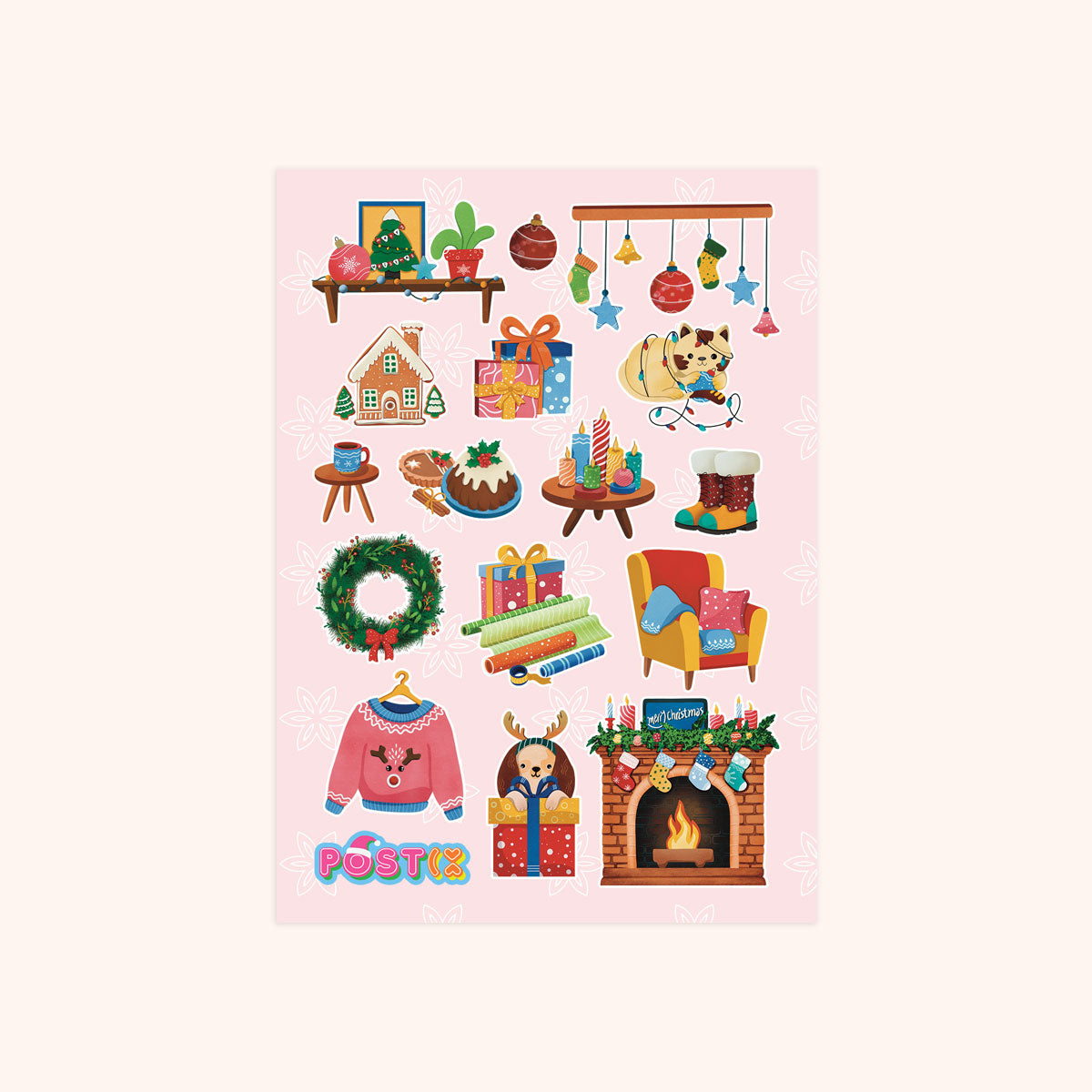 Home for the Holidays Sticker Sheet