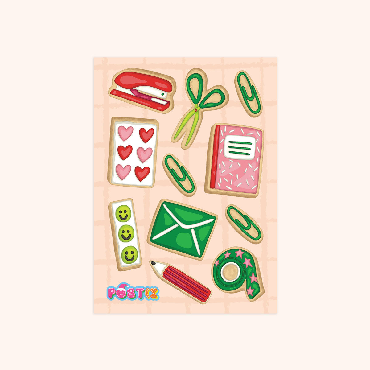 Sweet Stationery Treats Sticker Sheet