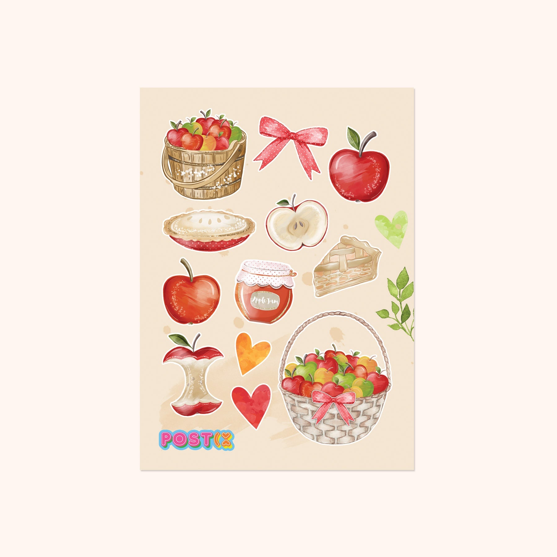 Apple Delights Scratch and Sniff Sticker Sheet