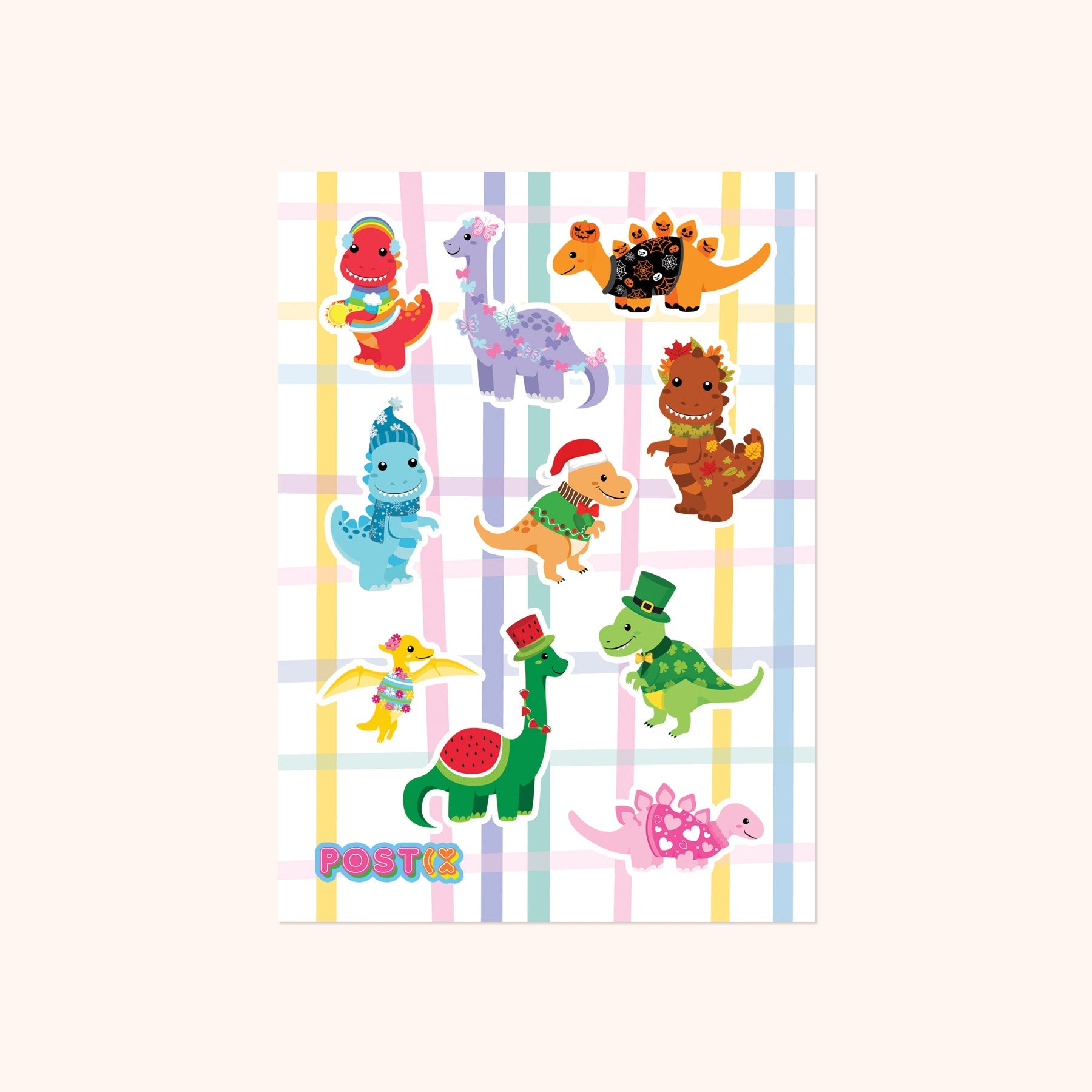 Dino Days Sticker Sheet