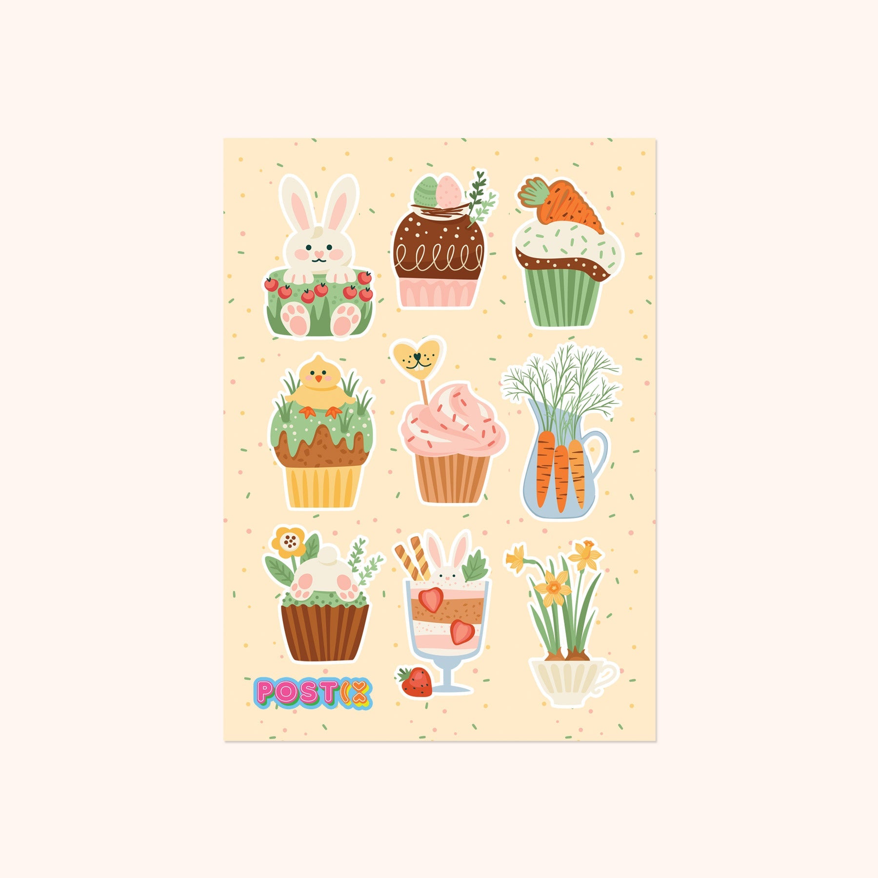 Easter Sweeties Sticker Sheet