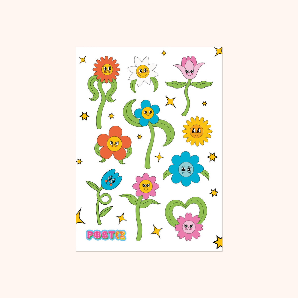 Petal Pals Sticker Sheet