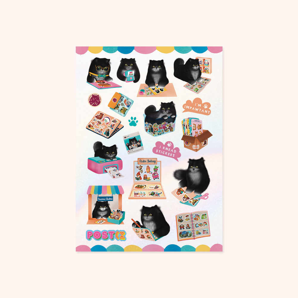 Jazz's Sticker Empire Hologram Sticker Sheet