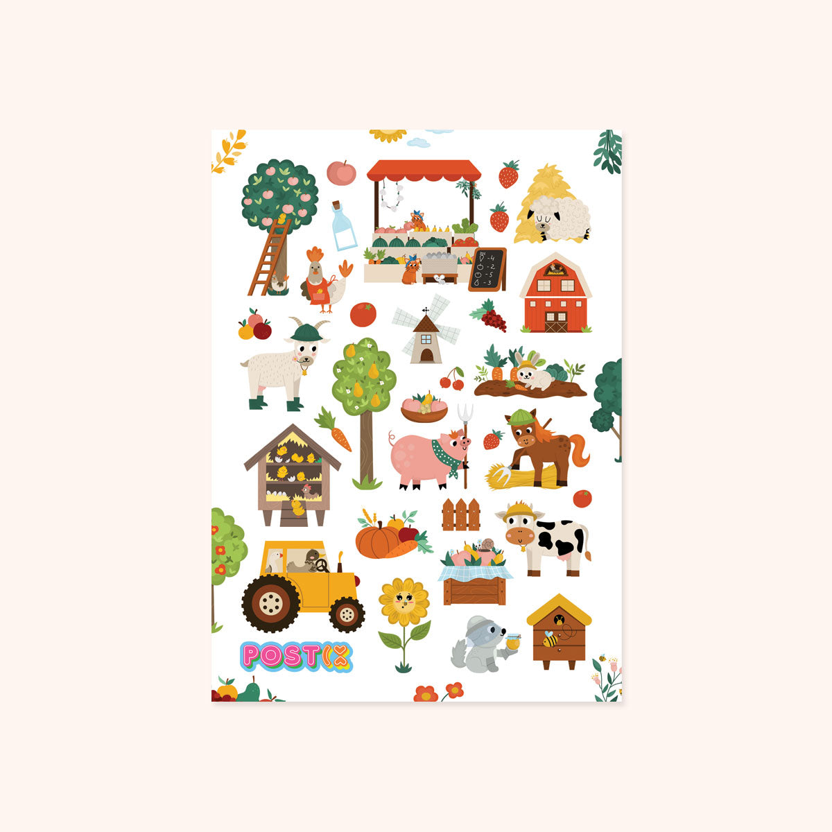 Pasture Pals Sticker Sheet