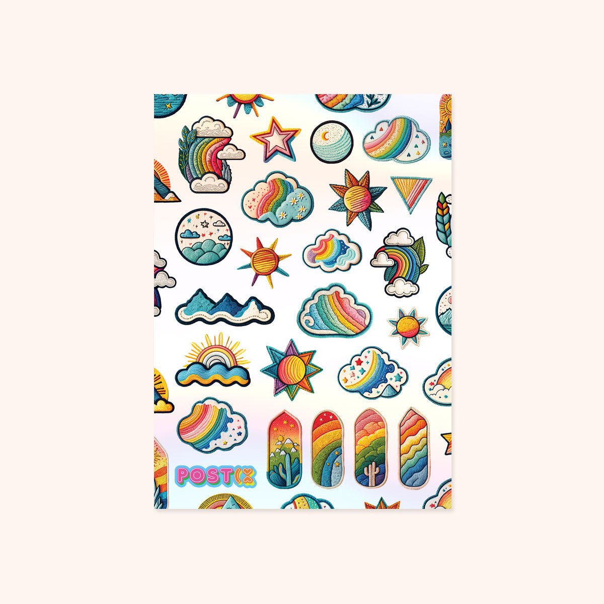 Patch the Rainbow Hologram Sticker Sheet