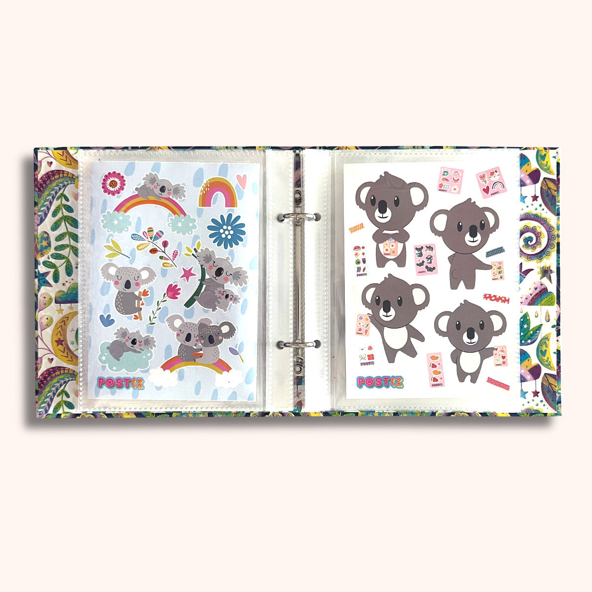 Postix Night Magic Sticker Organising Folder