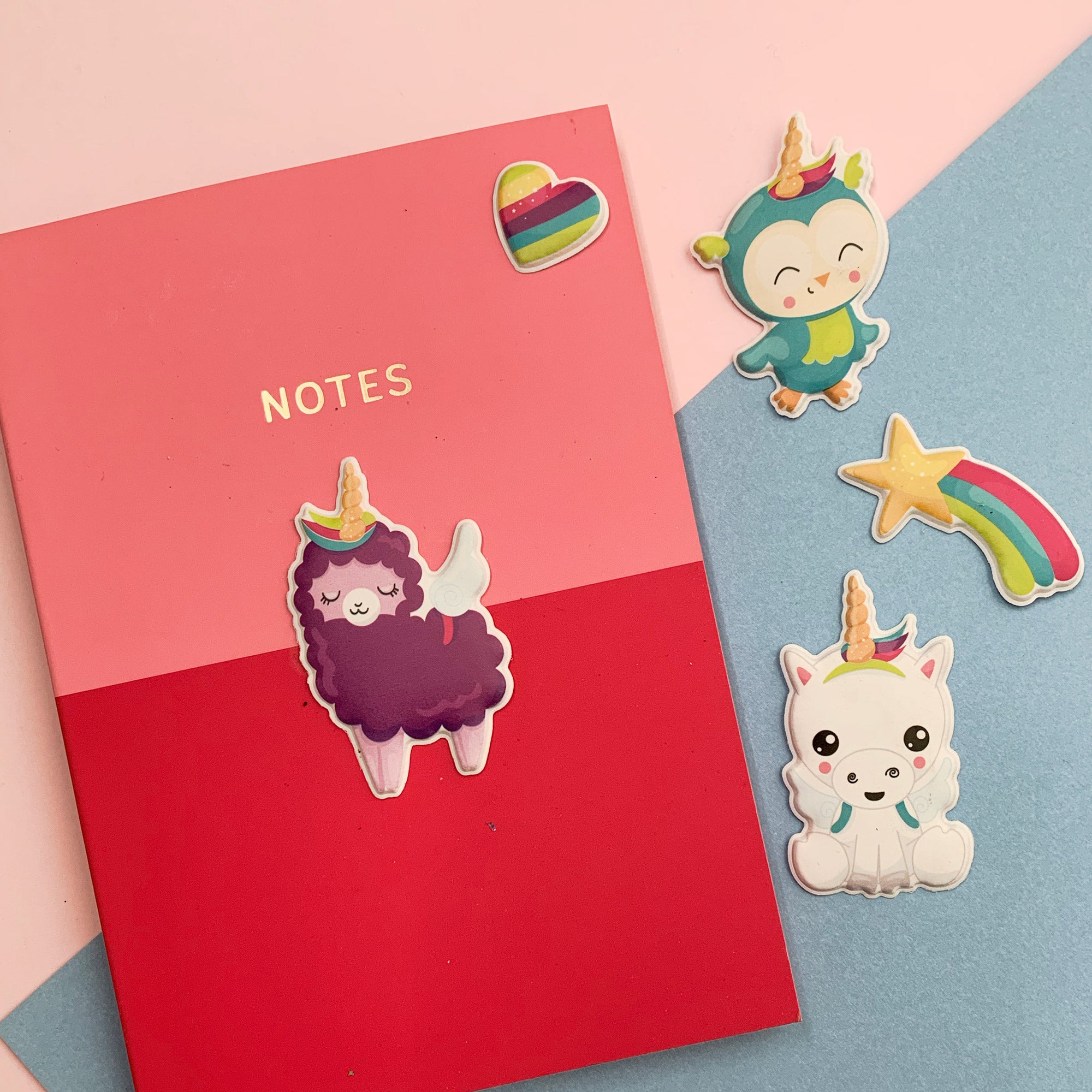 Who Wants to be a Unicorn 3D Sticker Sheet