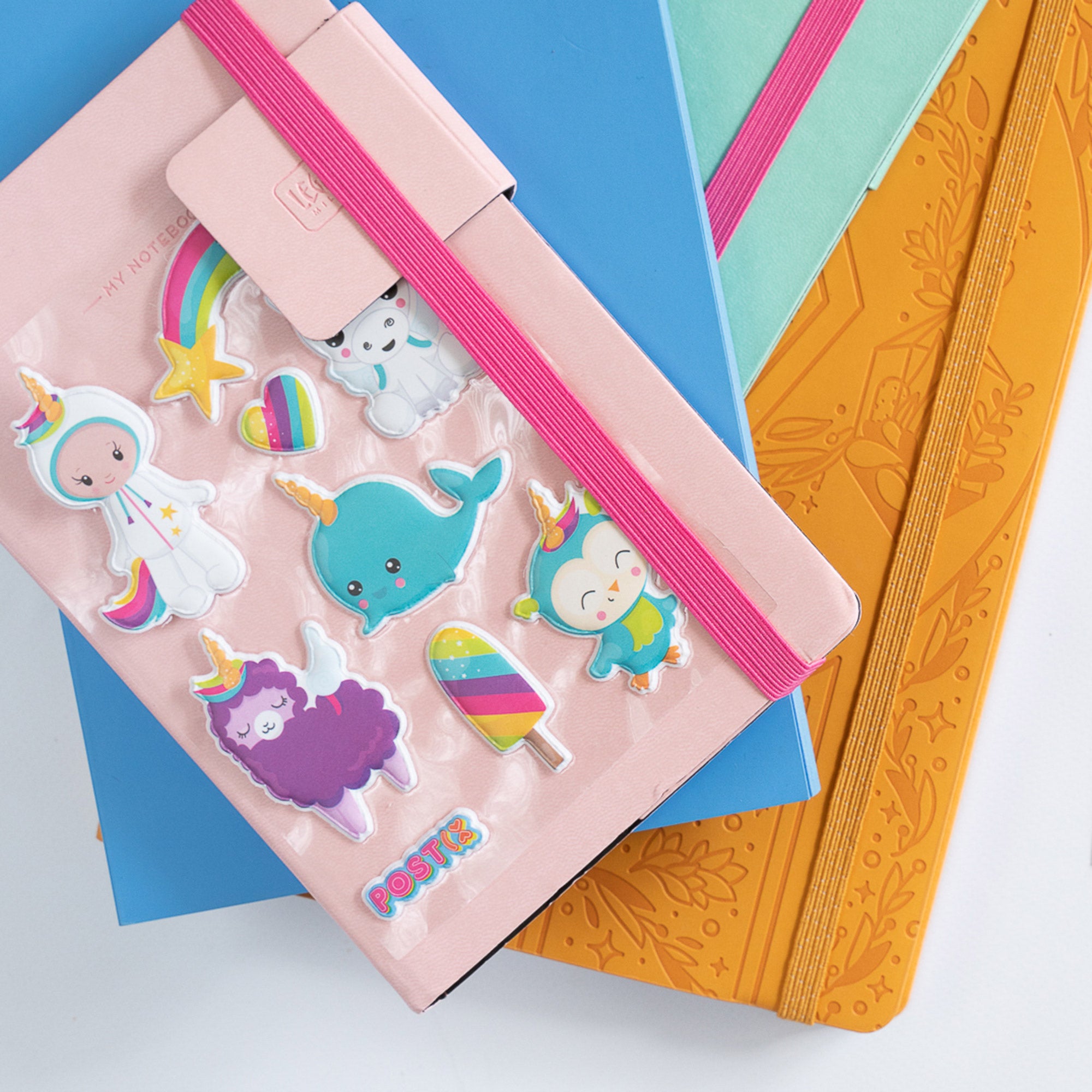 Who Wants to be a Unicorn 3D Sticker Sheet