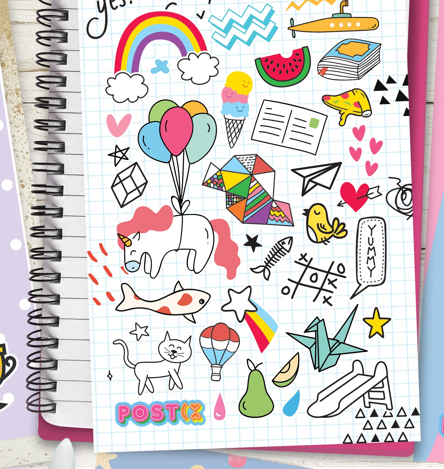 Daydreaming Doodles Sticker Sheet