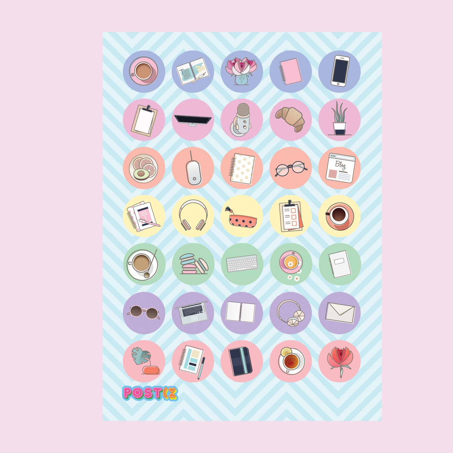 My Daily Diary Sticker Sheet