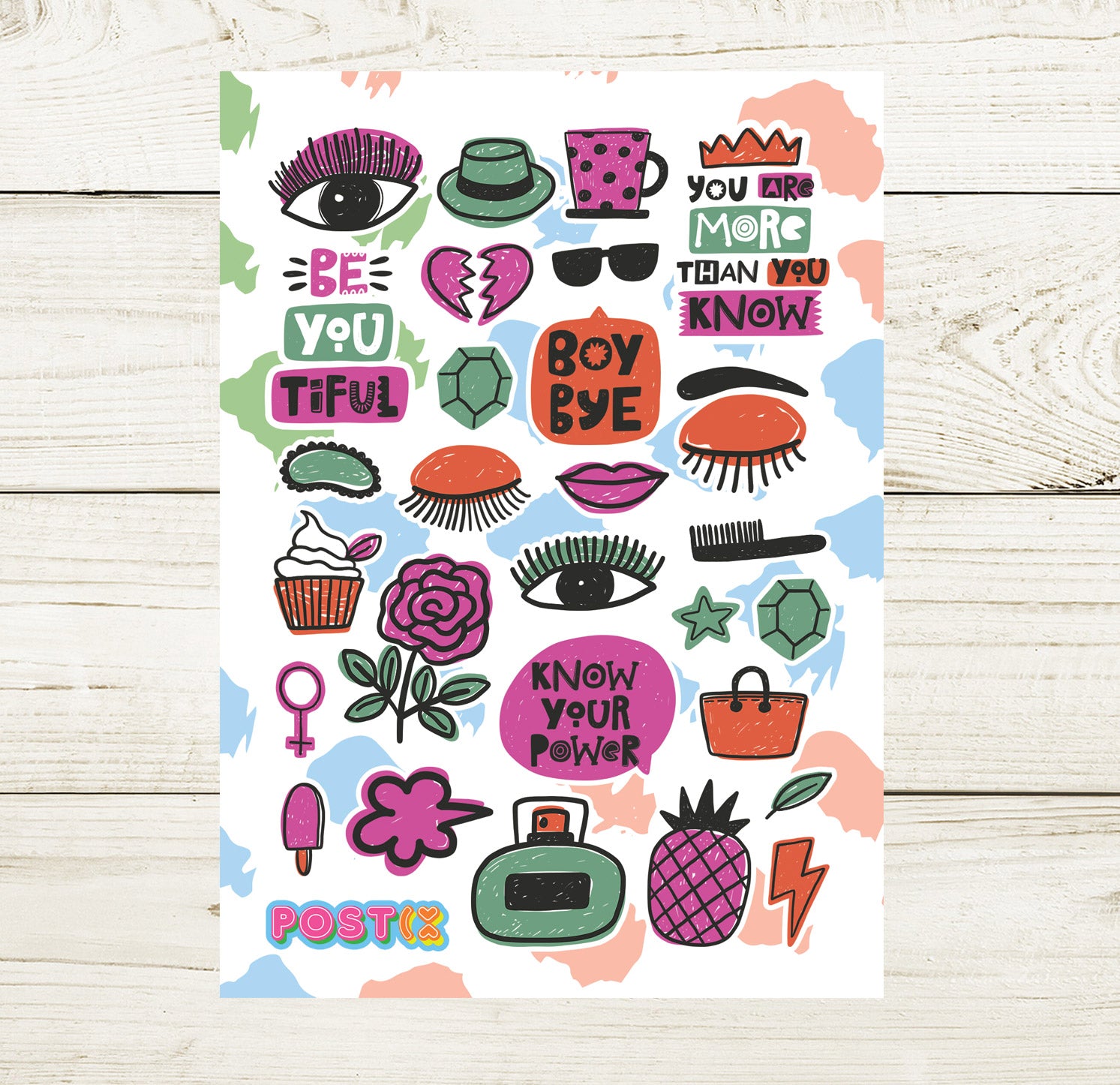 Be You Sticker Sheet