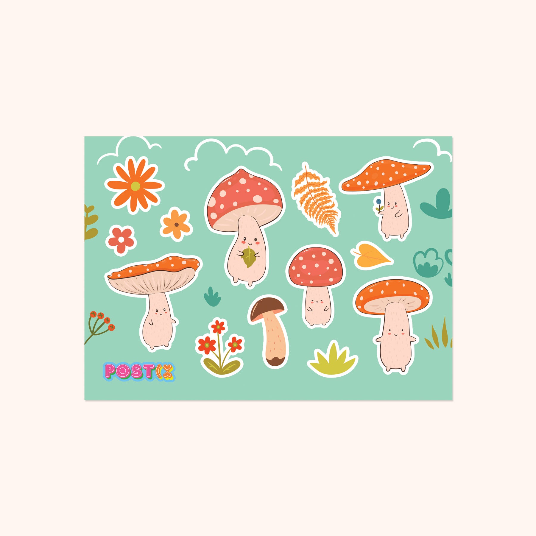 Fun Guys Sticker Sheet