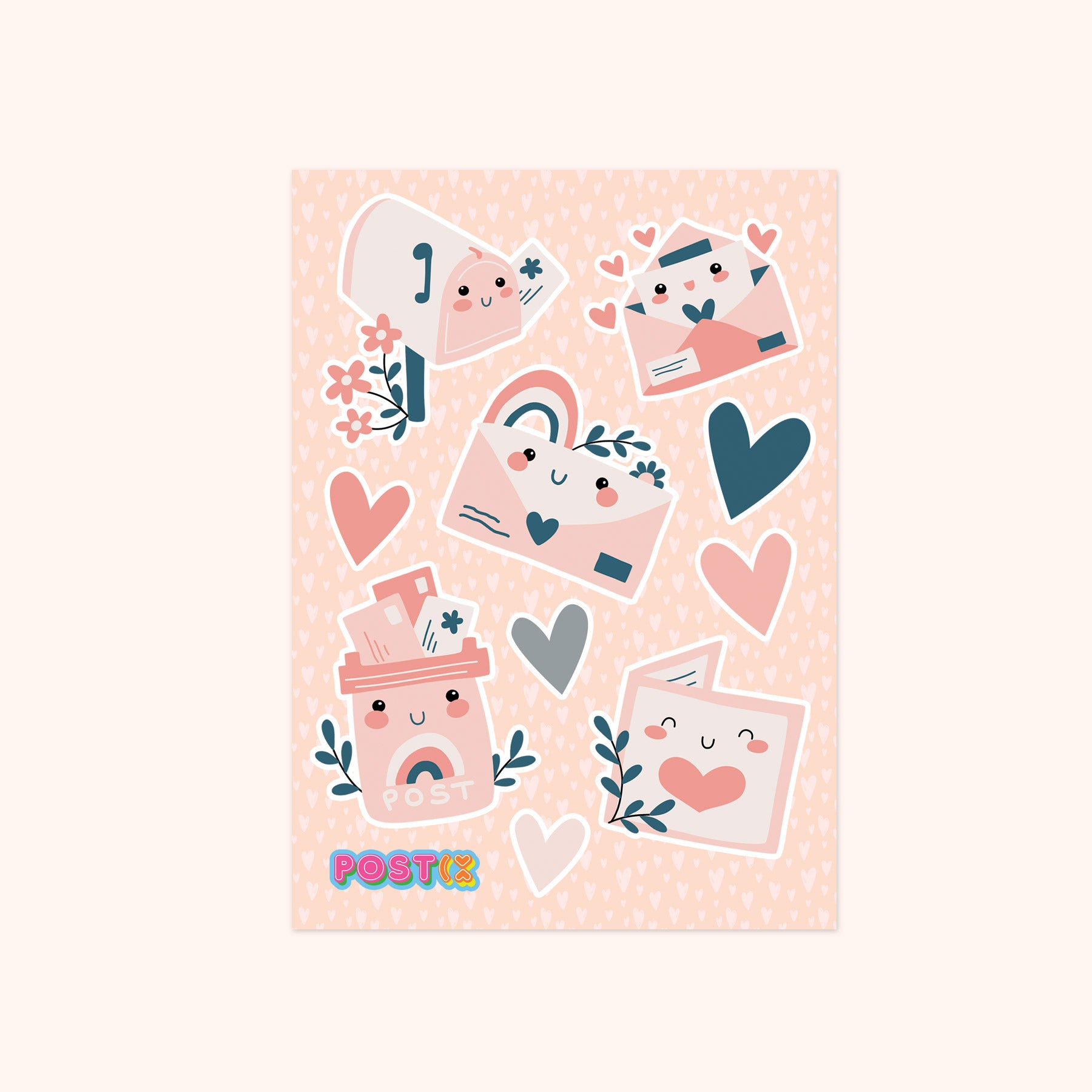 I Love Letters Sticker Sheet