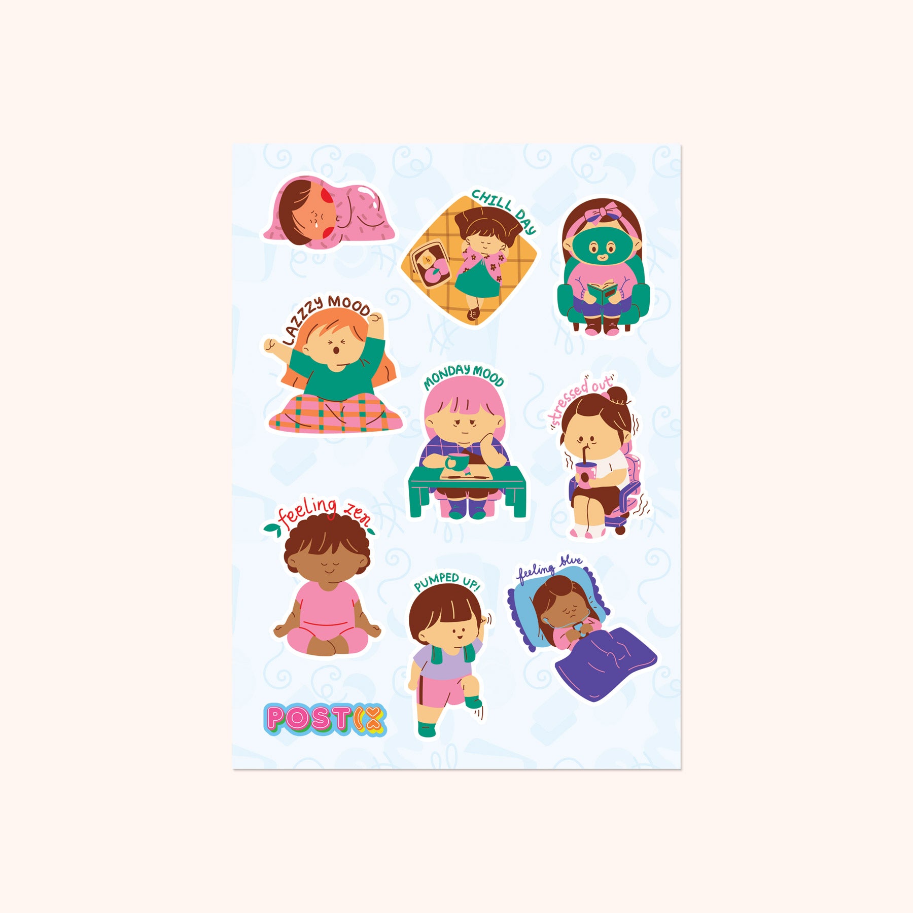 Emotional Moments Sticker Sheet