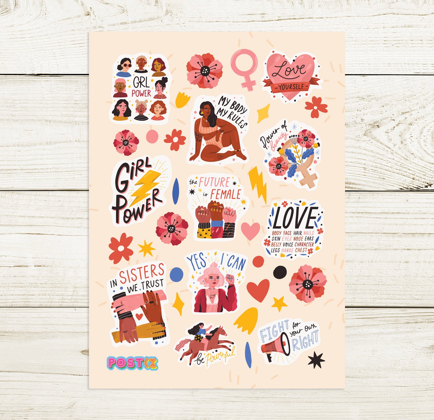 Sisterhood Sticker Sheet