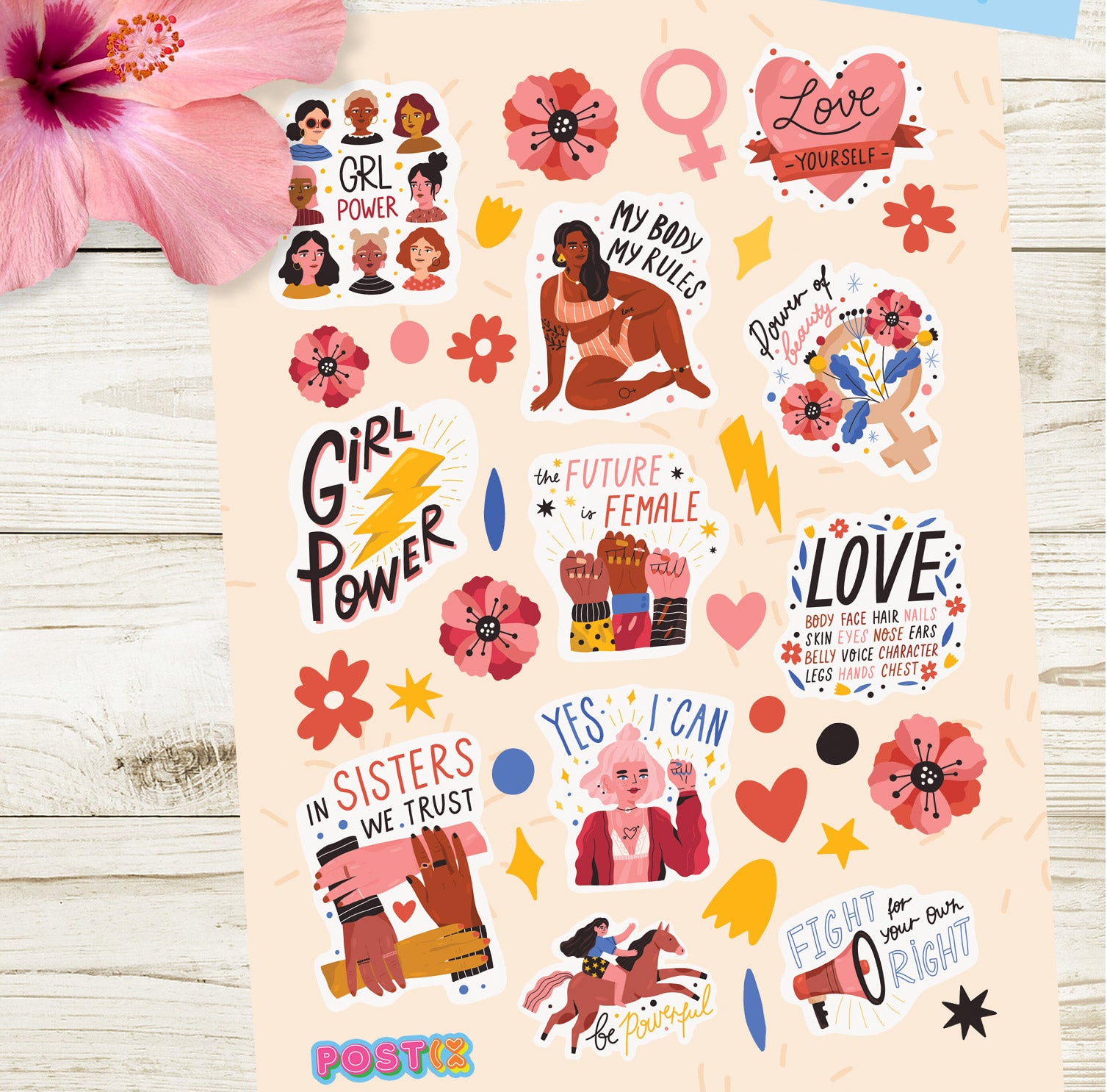 Sisterhood Sticker Sheet