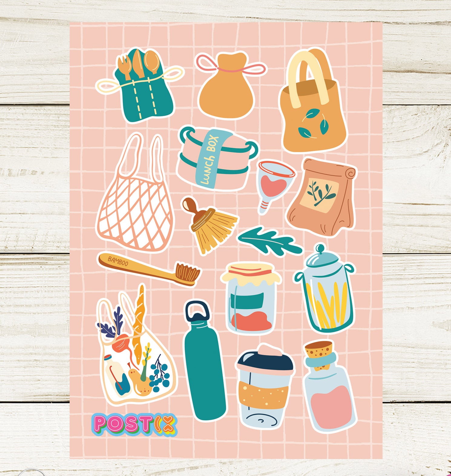 Reuse Repurpose Relove Sticker Sheet