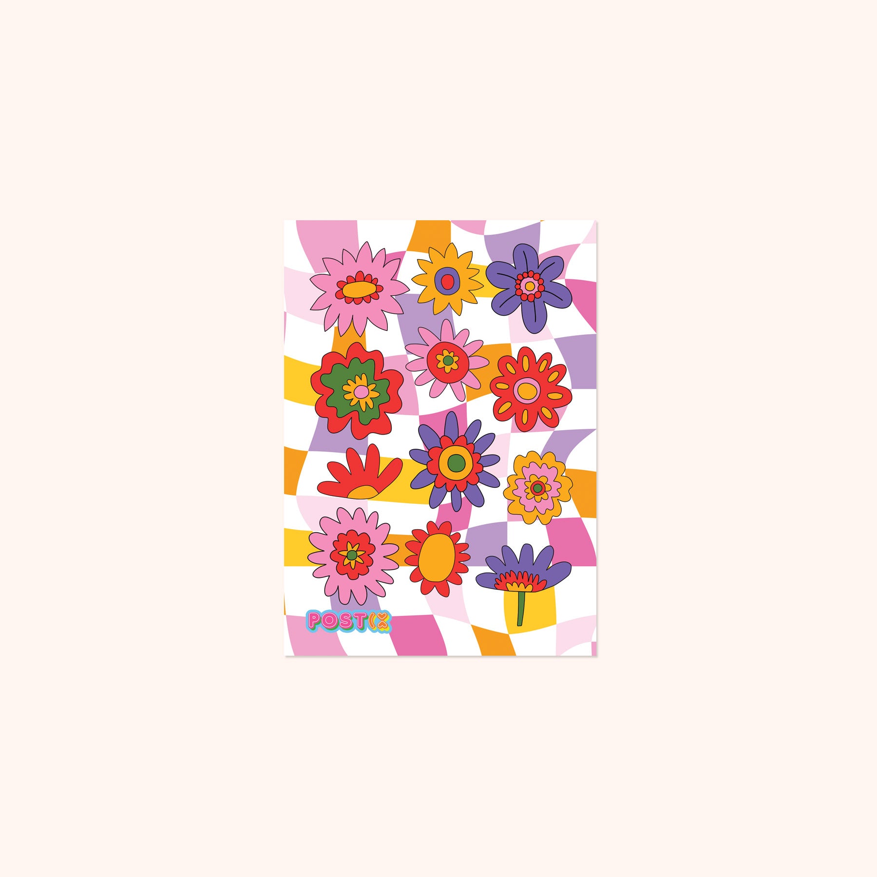 Vivid Flower Trip Mini Sticker Sheet