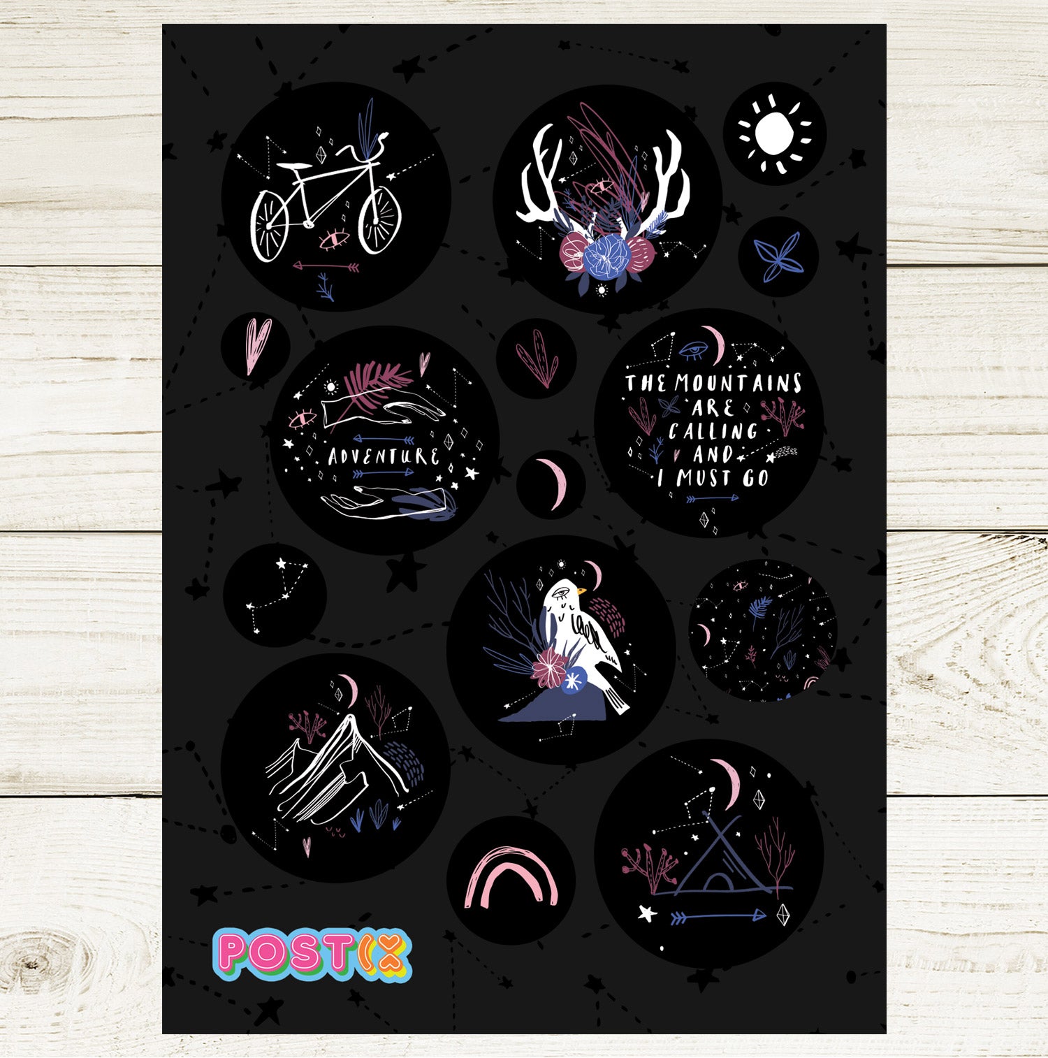 Free Spirit Sticker Sheet