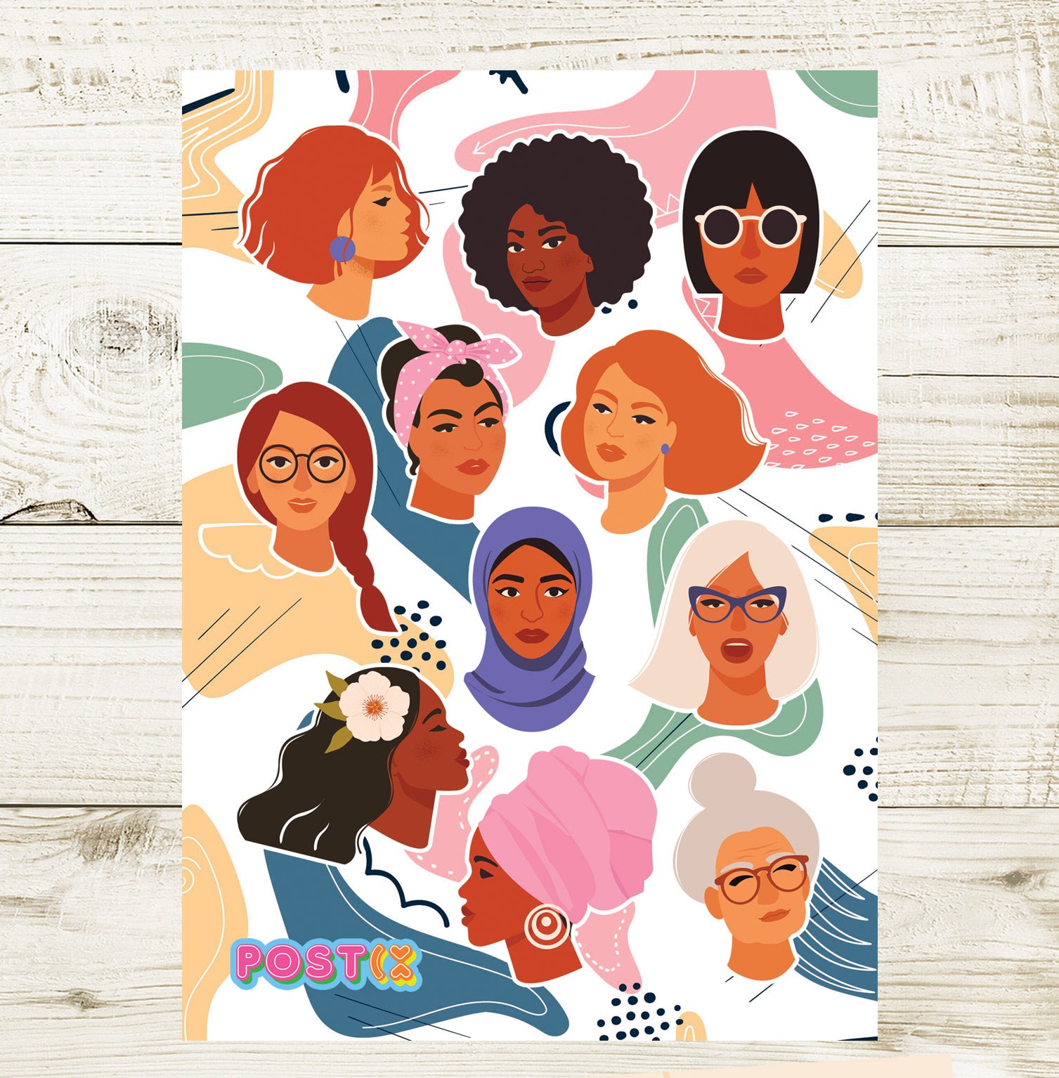 Women of the World Sticker Sheet